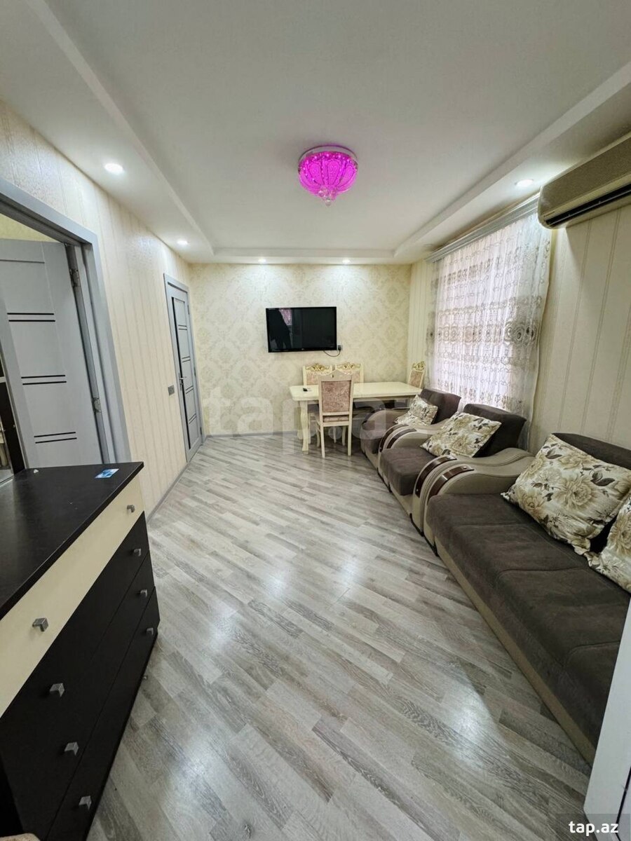 2-otaqlı mənzil kirayə verilir, Q.Qarayev m., 40 m²