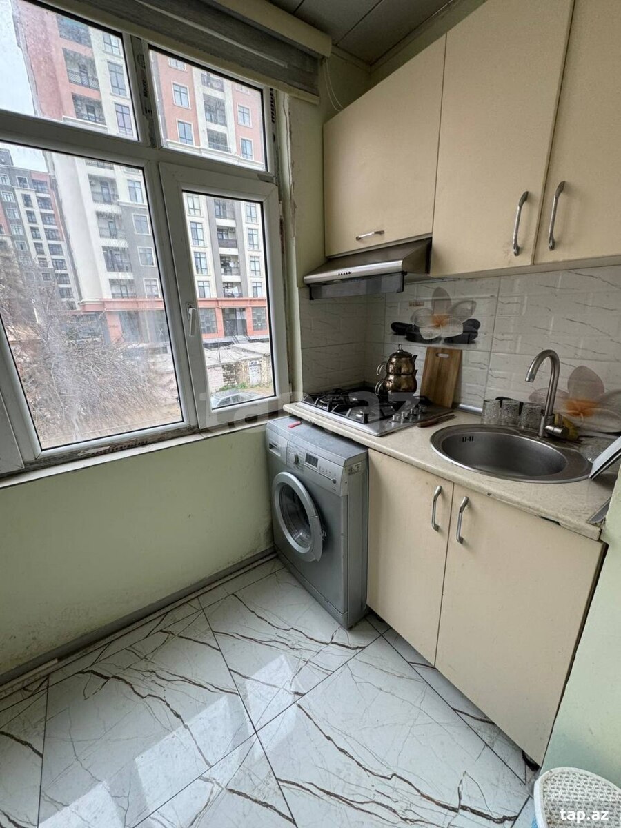2-otaqlı mənzil kirayə verilir, Q.Qarayev m., 40 m² (2)