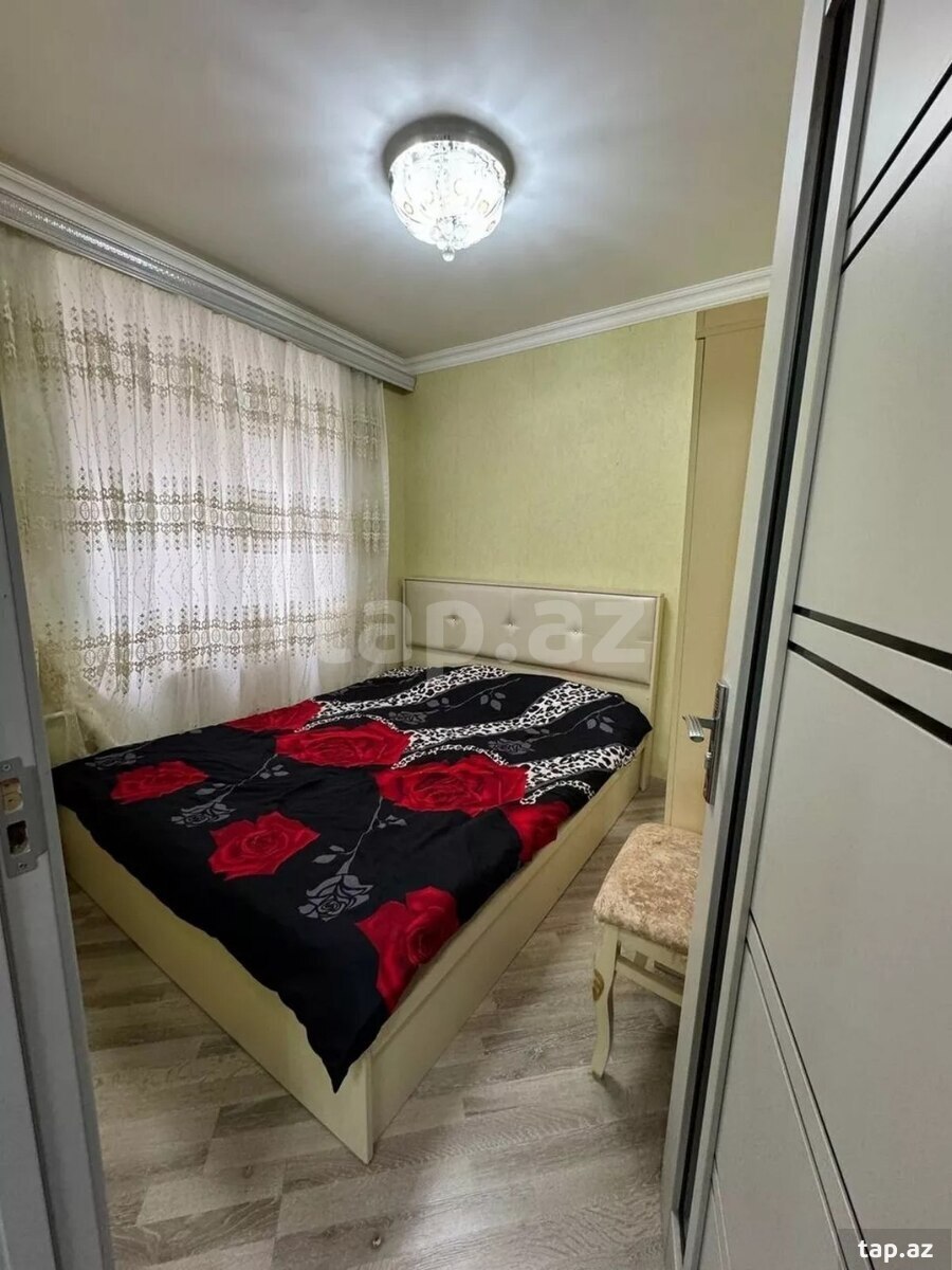 2-otaqlı mənzil kirayə verilir, Q.Qarayev m., 40 m² (3)