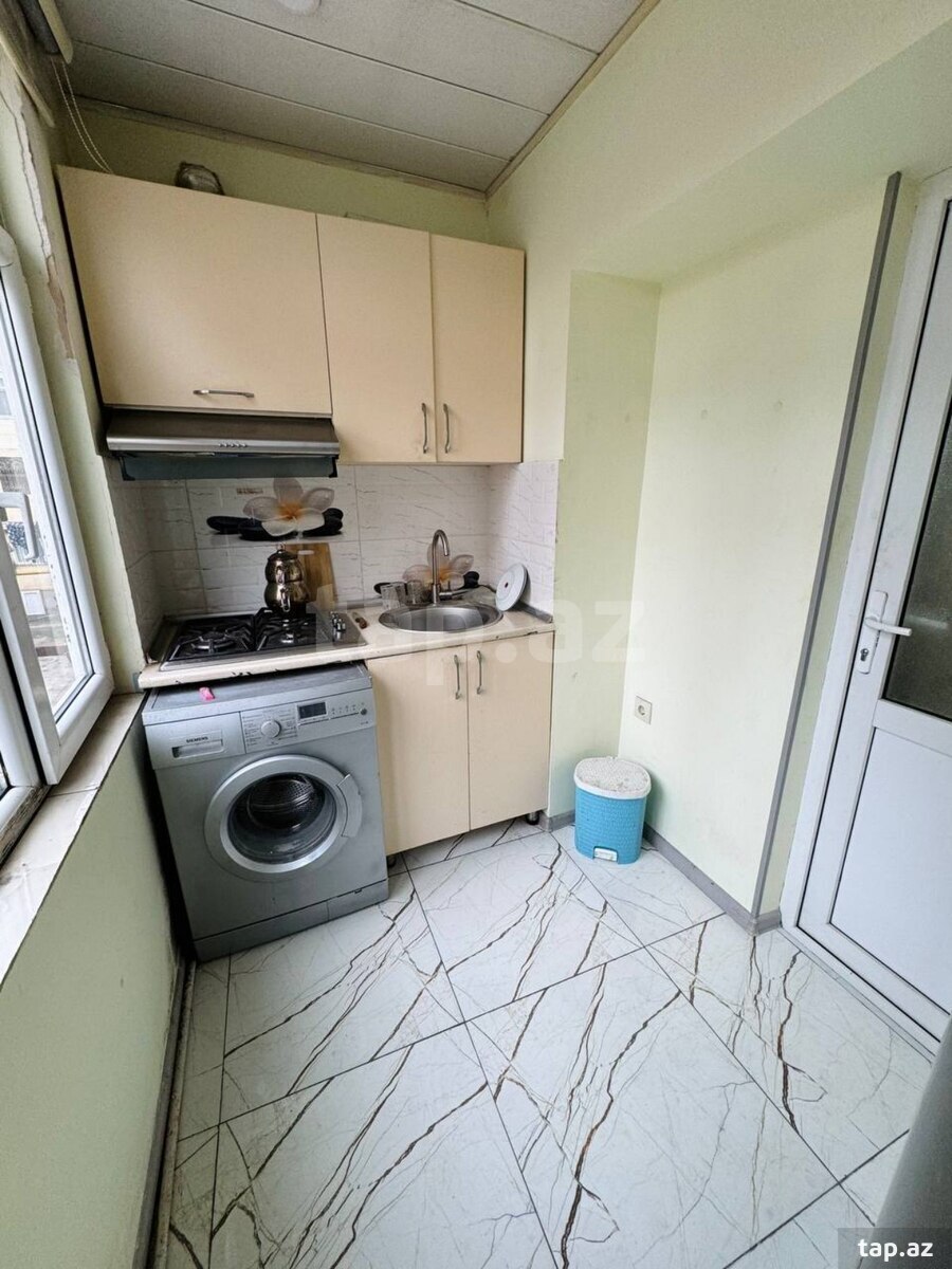 2-otaqlı mənzil kirayə verilir, Q.Qarayev m., 40 m² (5)