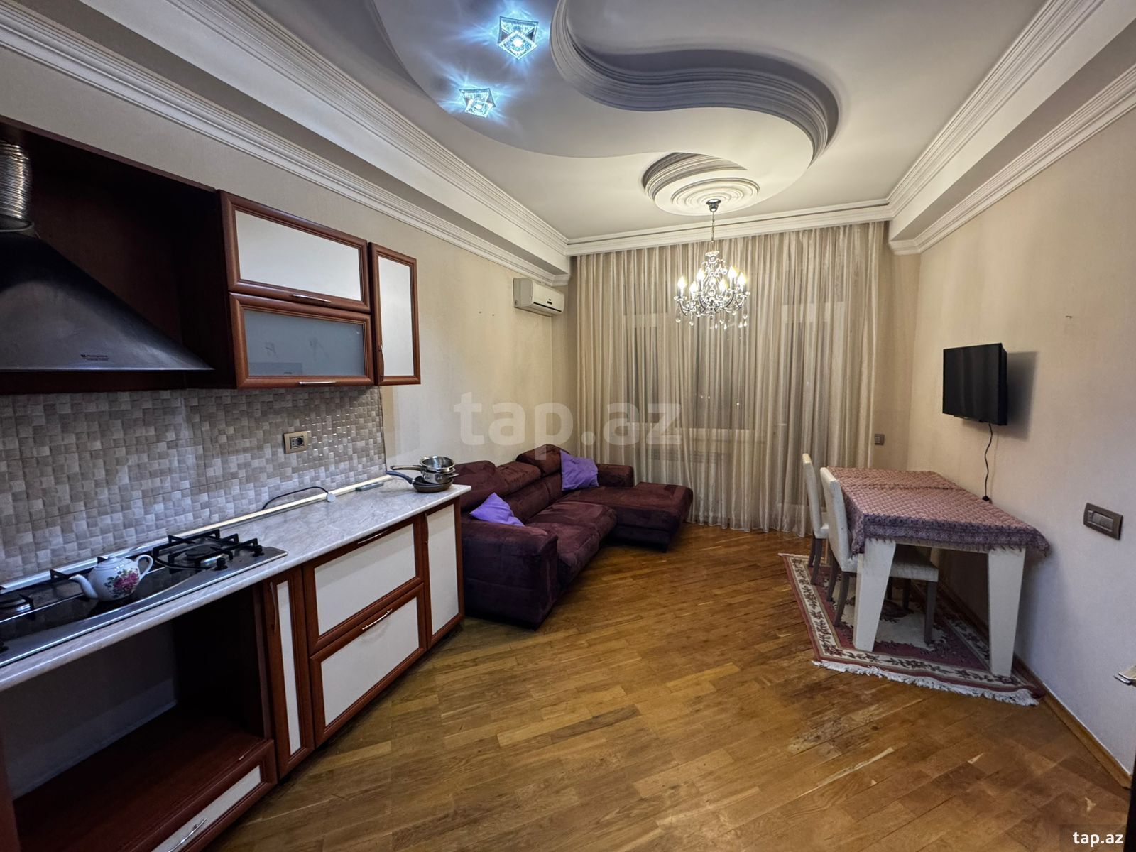2-otaqlı yeni tikili kirayə verilir, E.Akademiyası m., 100 m² (8)