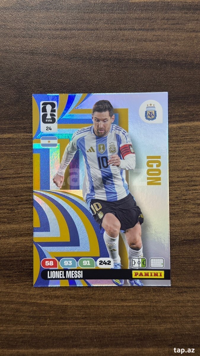 Messi İcon & Limited Edition Premium Gold Kart (3)