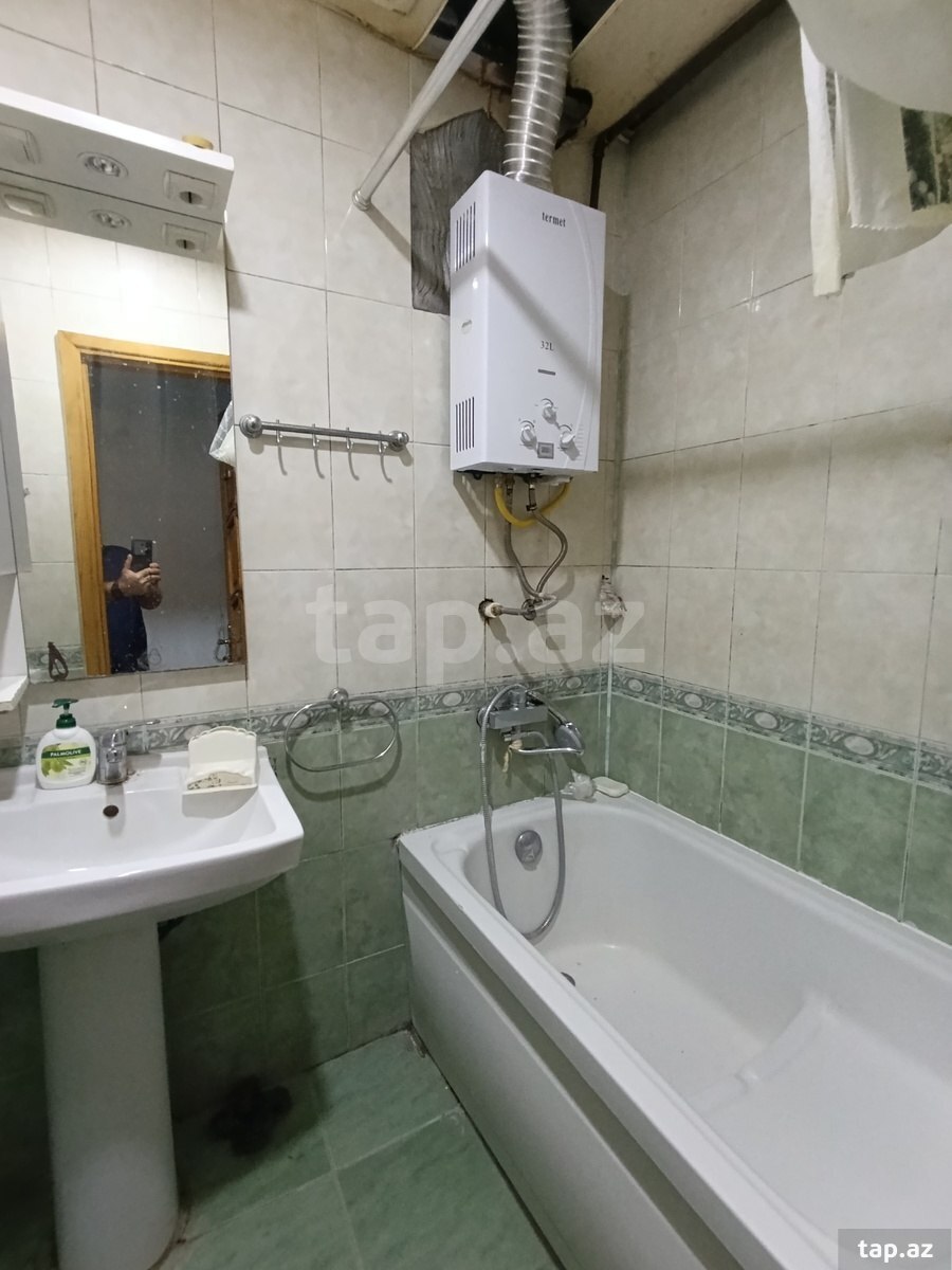 3-otaqlı mənzil kirayə verilir, Gənclik m., 85 m² (14)