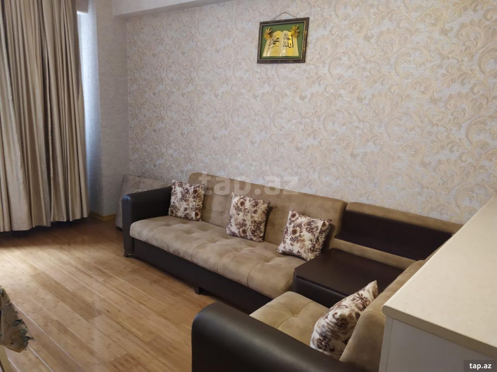 2-otaqlı yeni tikili kirayə verilir, Xırdalan ş., 43 m²