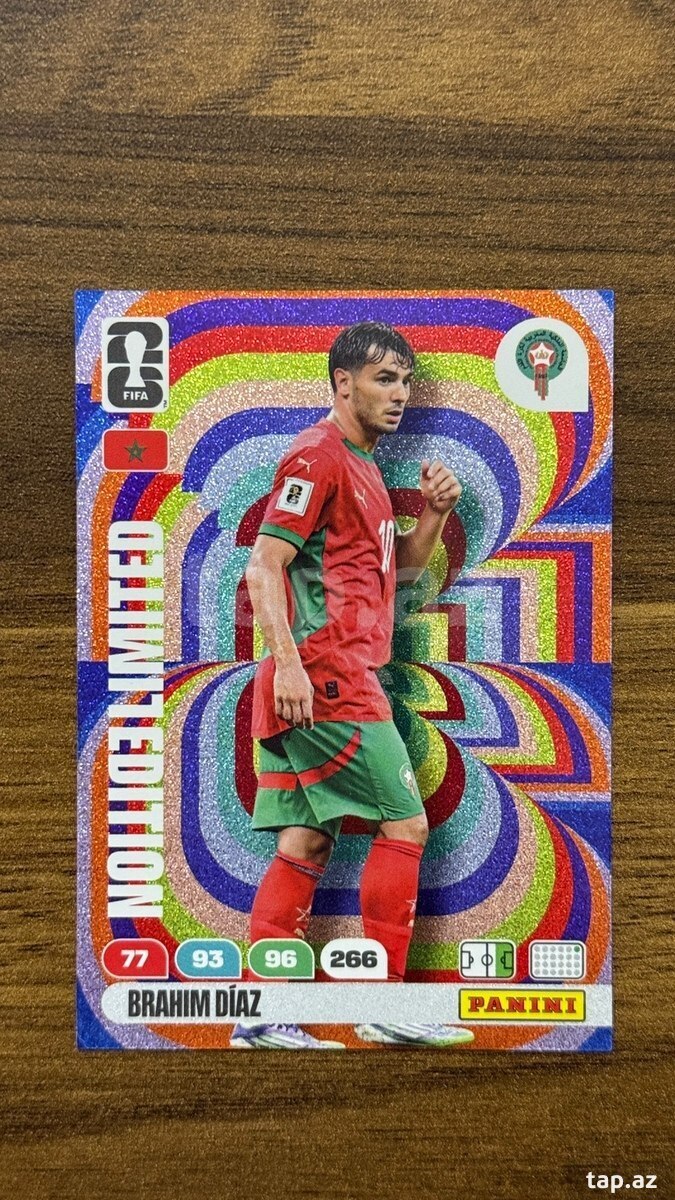 Real Madrid Panini 2026 Dünya Kubok oyuncuları (5)