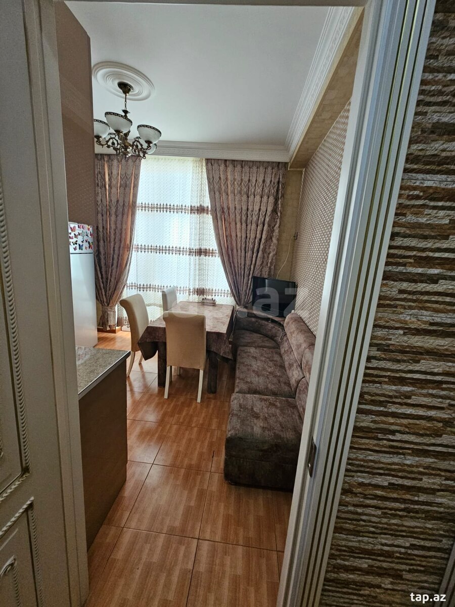 1-otaqlı yeni tikili kirayə verilir, 7-ci mkr., 60 m²
