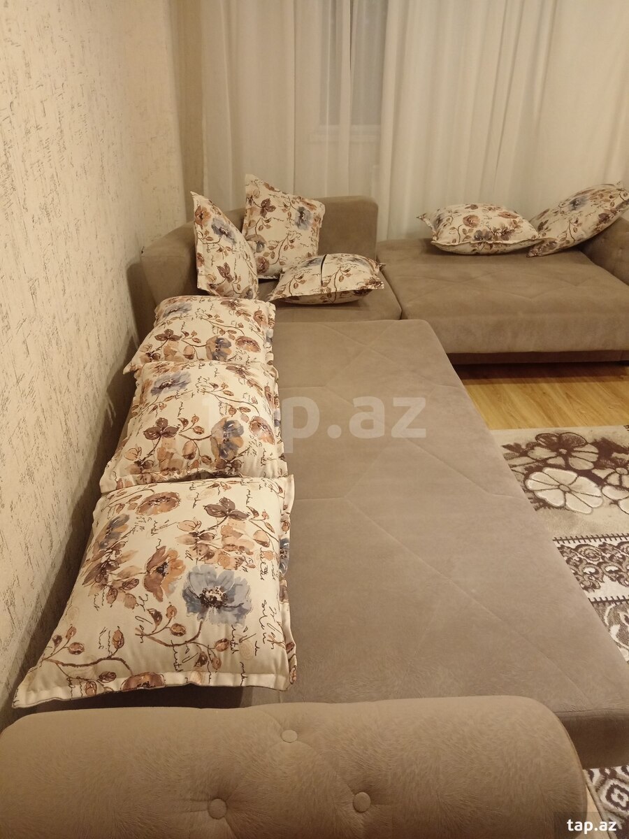 2-otaqlı yeni tikili kirayə verilir, Əhmədli m., 55 m² (2)