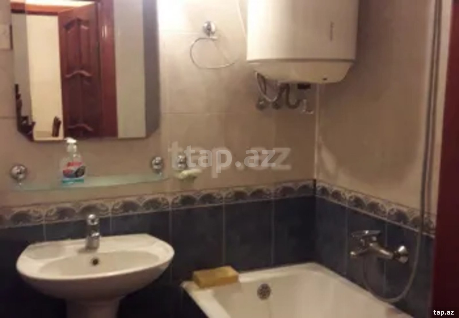 2-otaqlı mənzil kirayə verilir, Memar Əcəmi m., 60 m² (3)