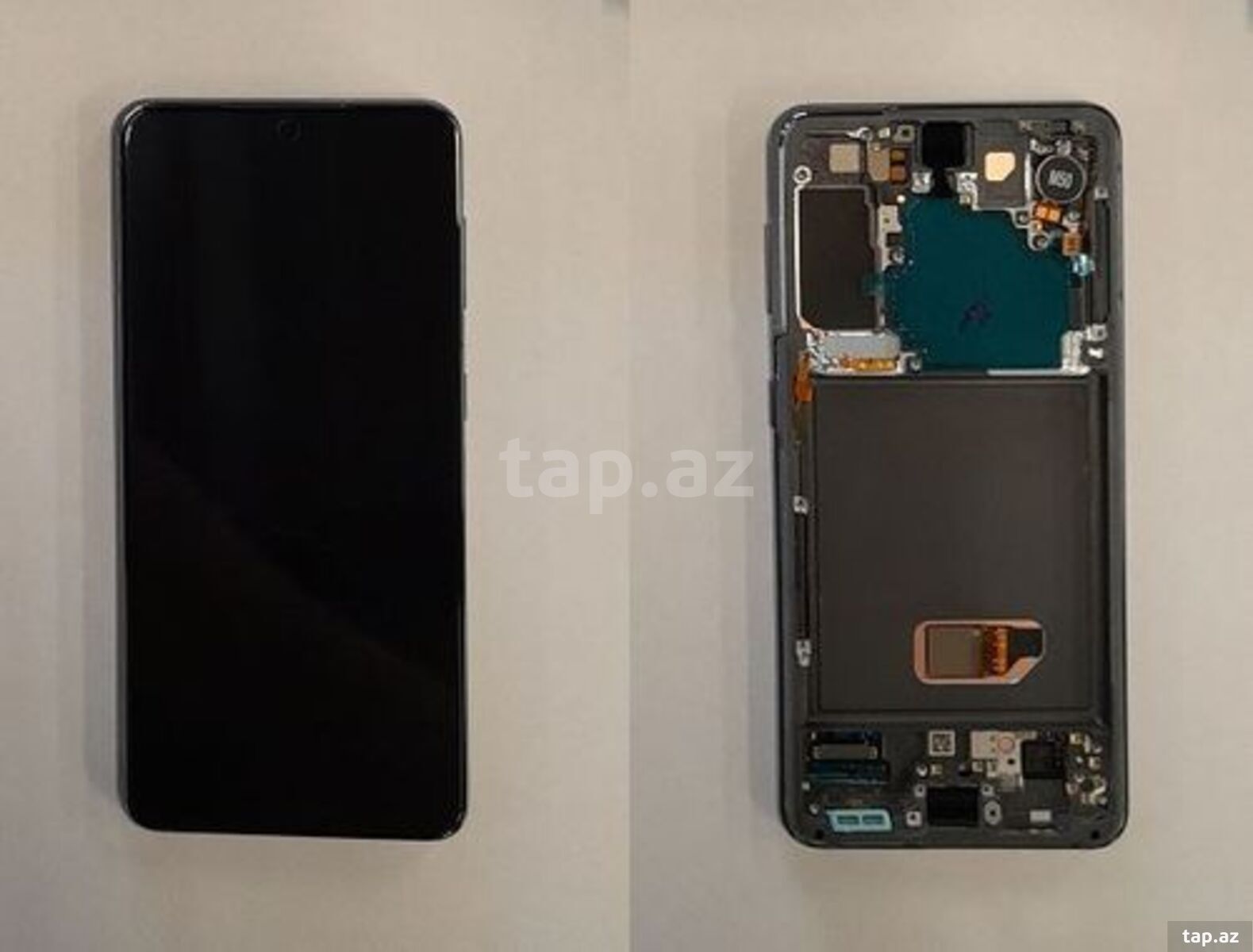 Samsung Galaxy S21 5G Phantom Gray 128GB/8GB ekranı
