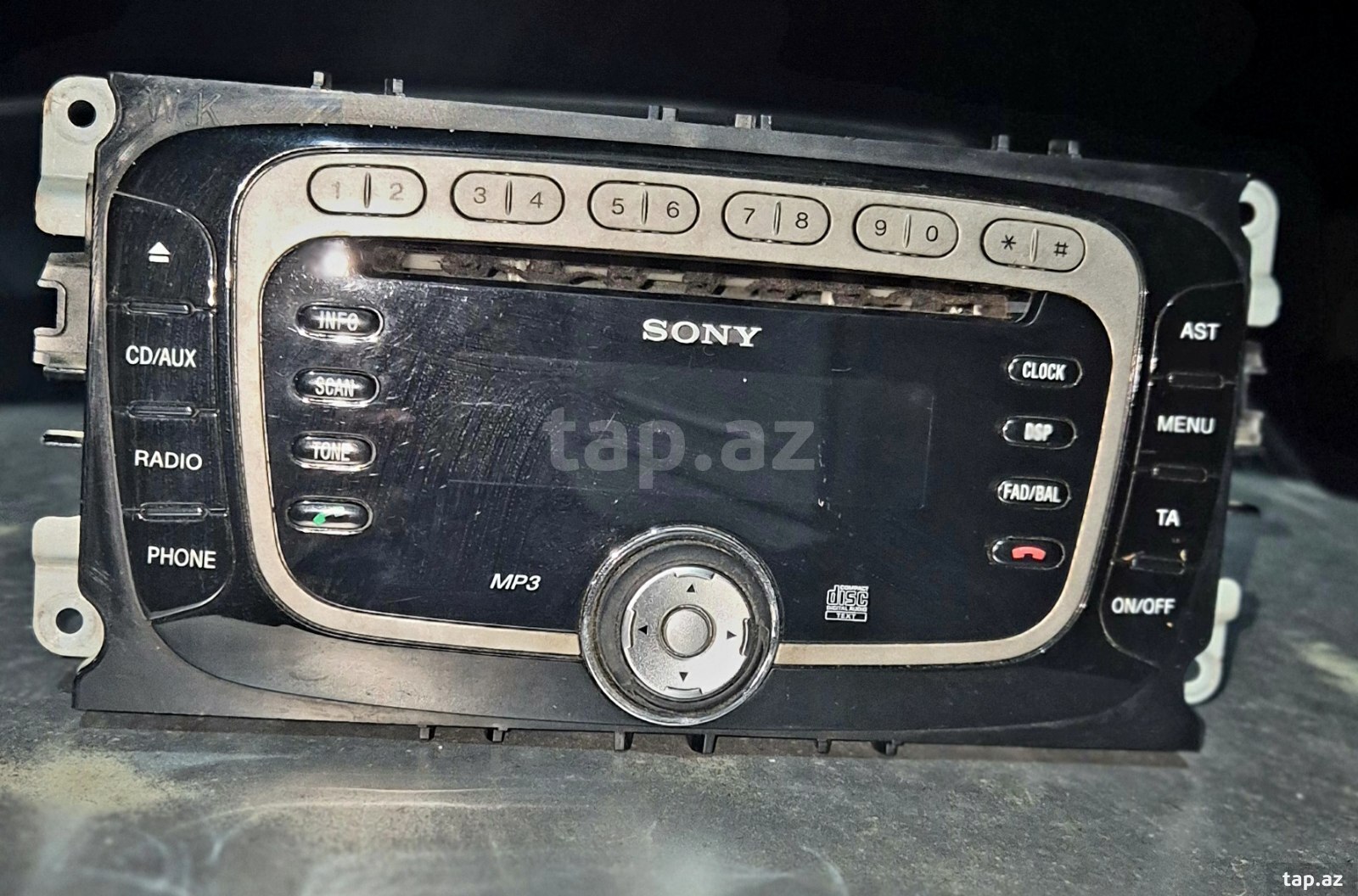 Ford Mondeo maqnitolası Sony