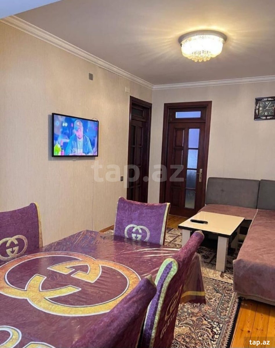 2-otaqlı mənzil kirayə verilir, Sumqayıt ş., 60 m²