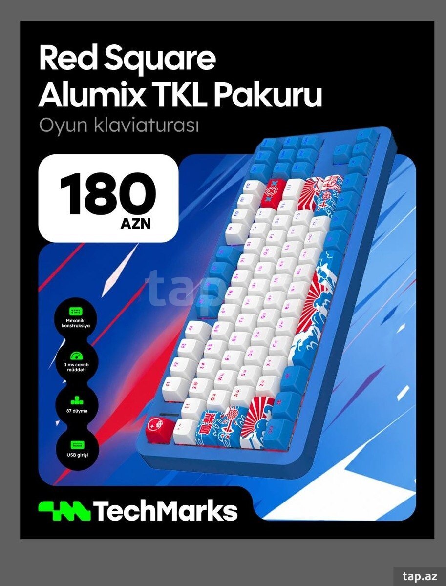 Red Square Alumix TKL Classic Pakura klaviaturası