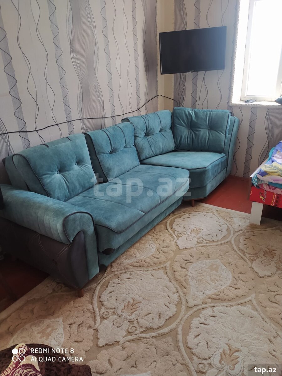 2-otaqlı mənzil kirayə verilir, Kürdəmir r., 60 m²