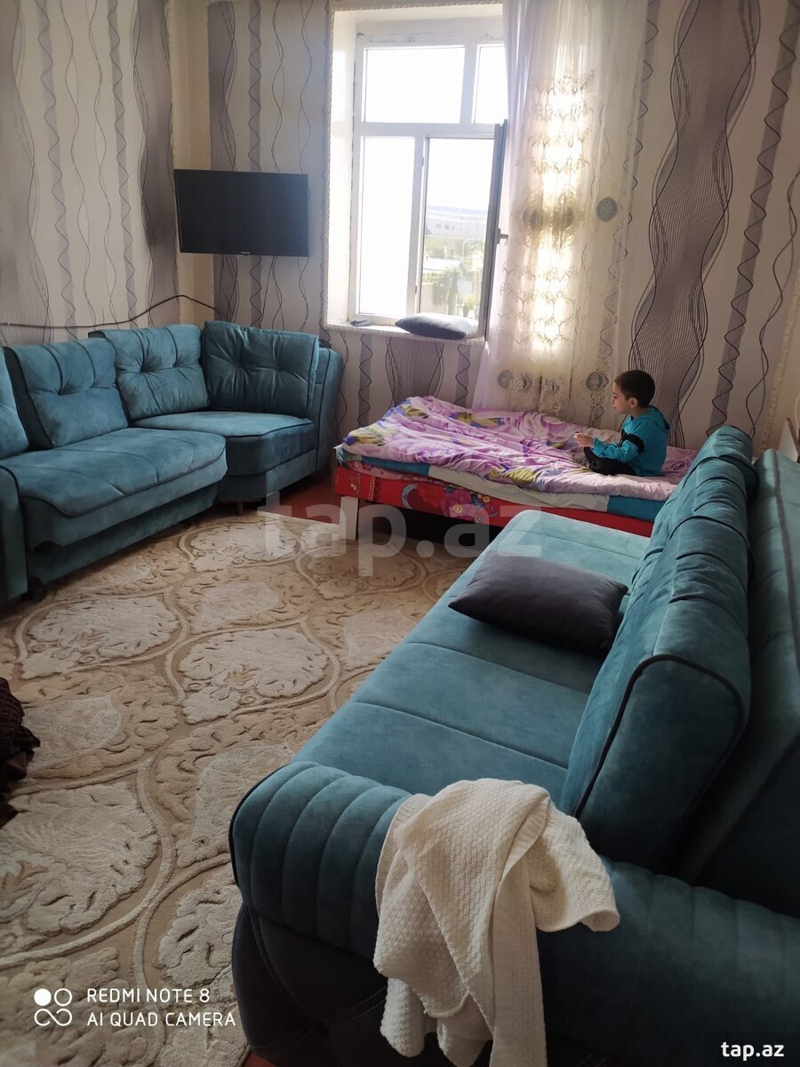 2-otaqlı mənzil kirayə verilir, Kürdəmir r., 60 m² (2)