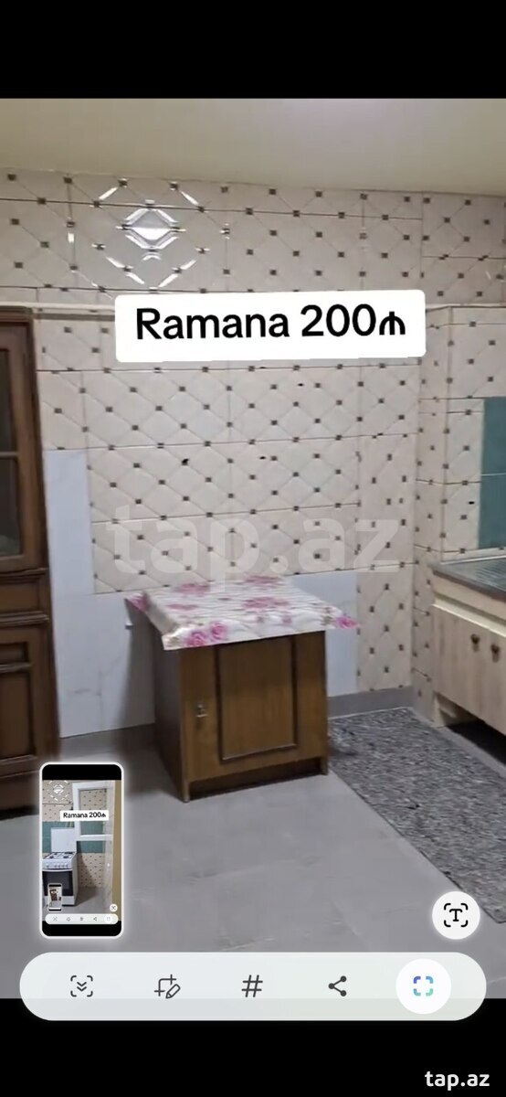 Həyət evi kirayə verilir, Ramana qəs. (7)
