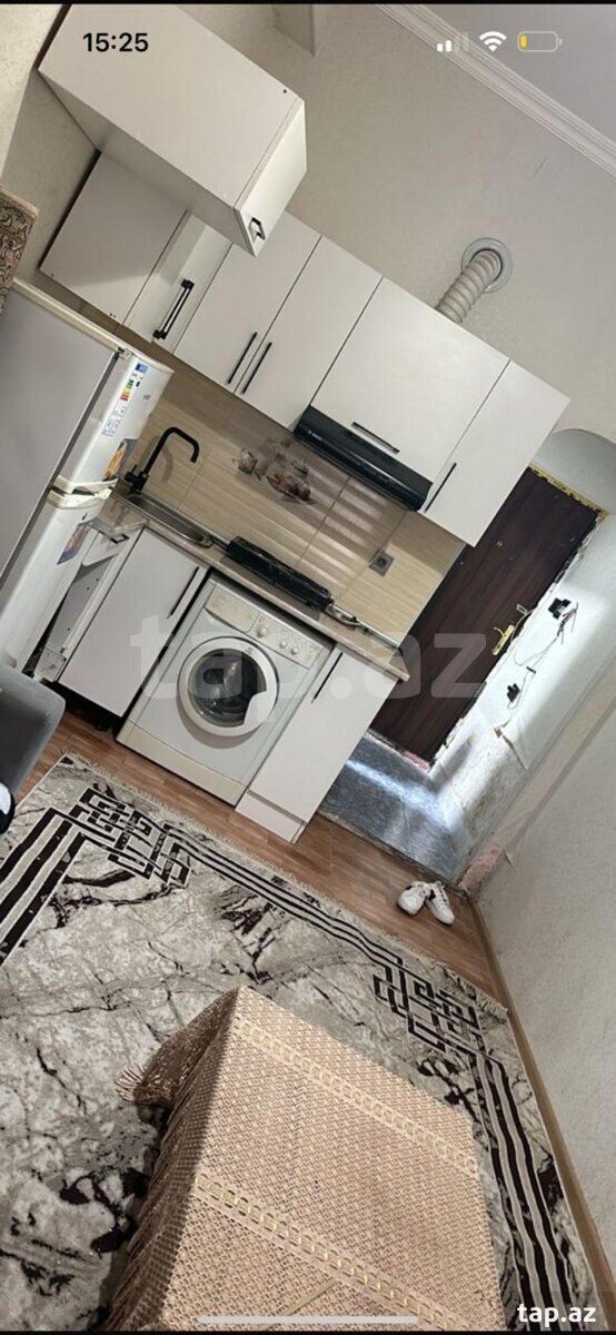 1-otaqlı yeni tikili kirayə verilir, Xırdalan ş. , 30 m² (8)