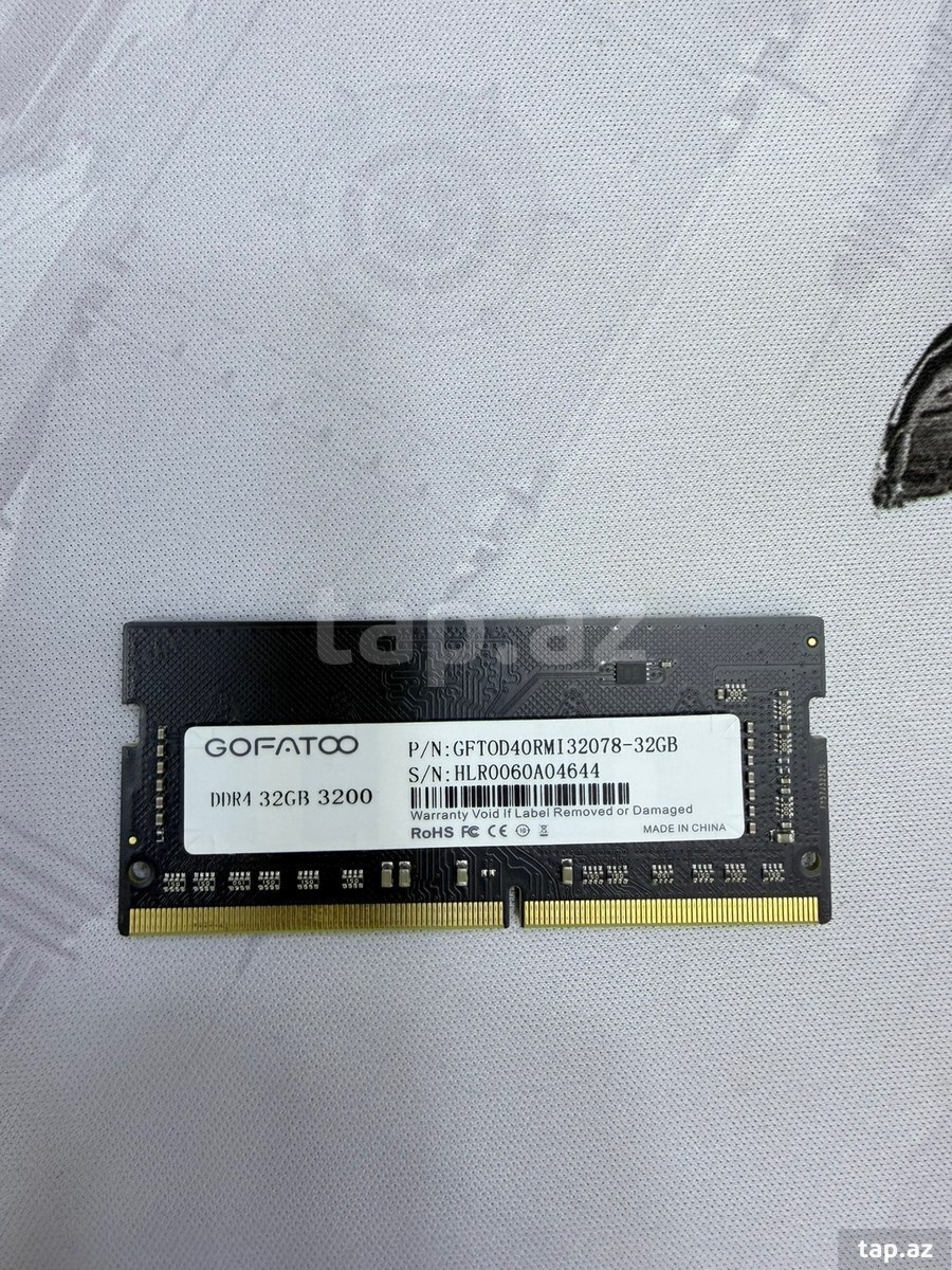 RAM DDR4 32GB 3200MHz