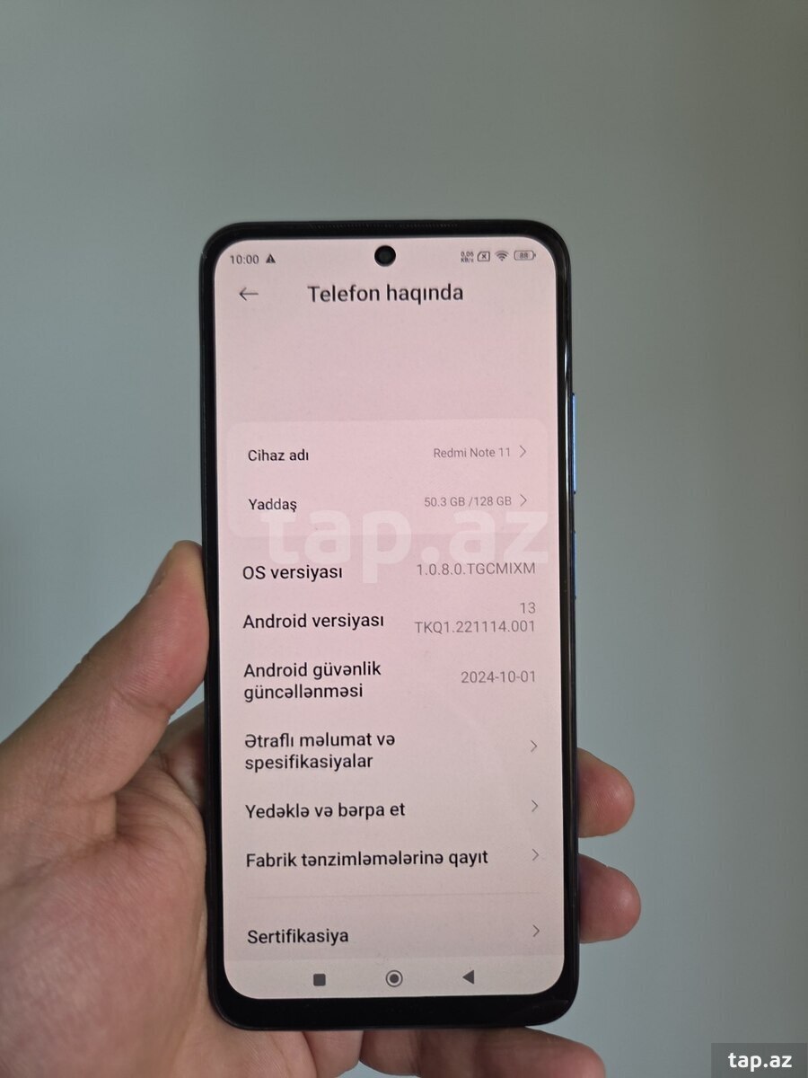 Xiaomi Redmi Note 11 Star Blue 128GB/8GB (2)