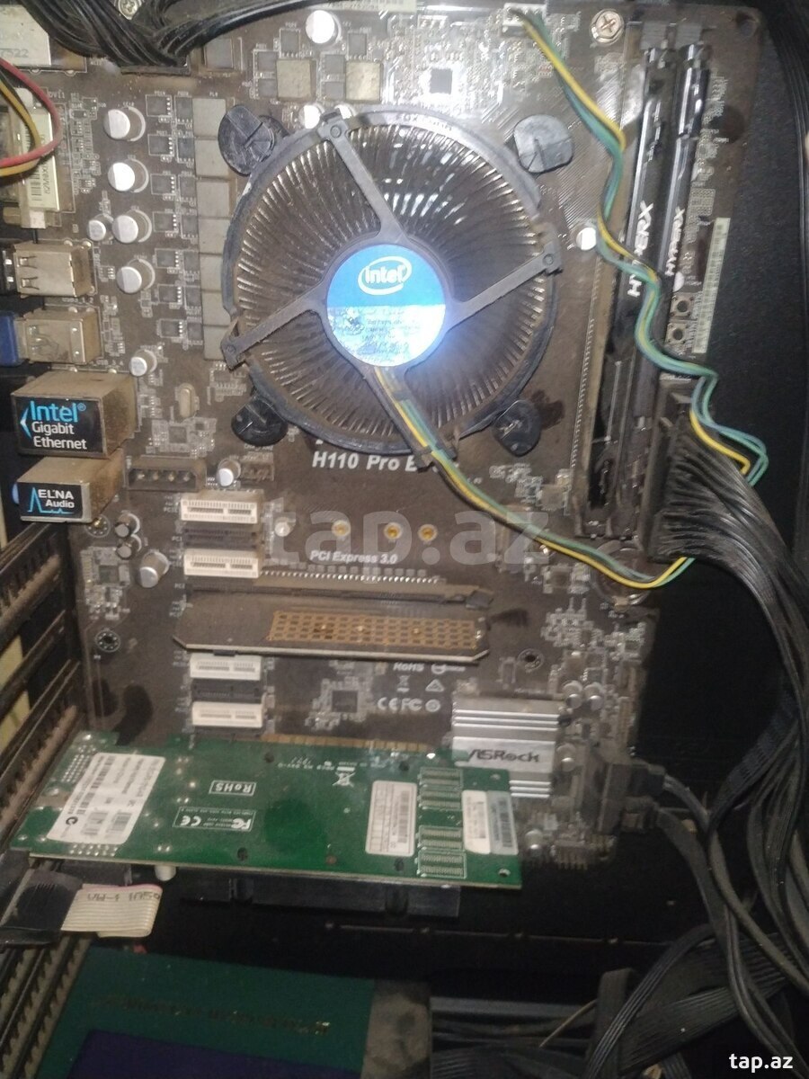 Asrok Pro BTC +i3 6100+12gb ram