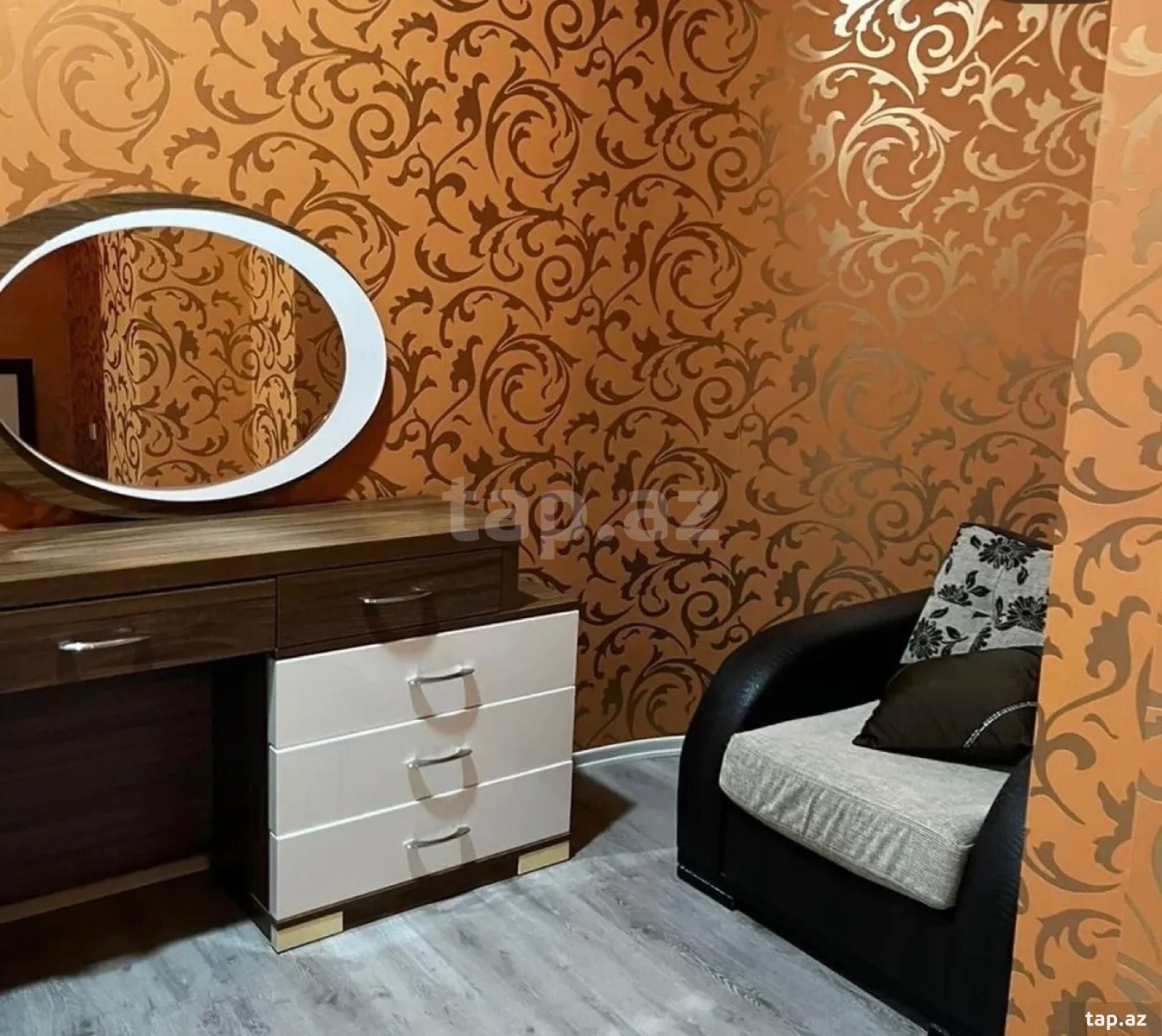 4-otaqlı yeni tikili kirayə verilir, Nəsimi m., 120 m² (3)