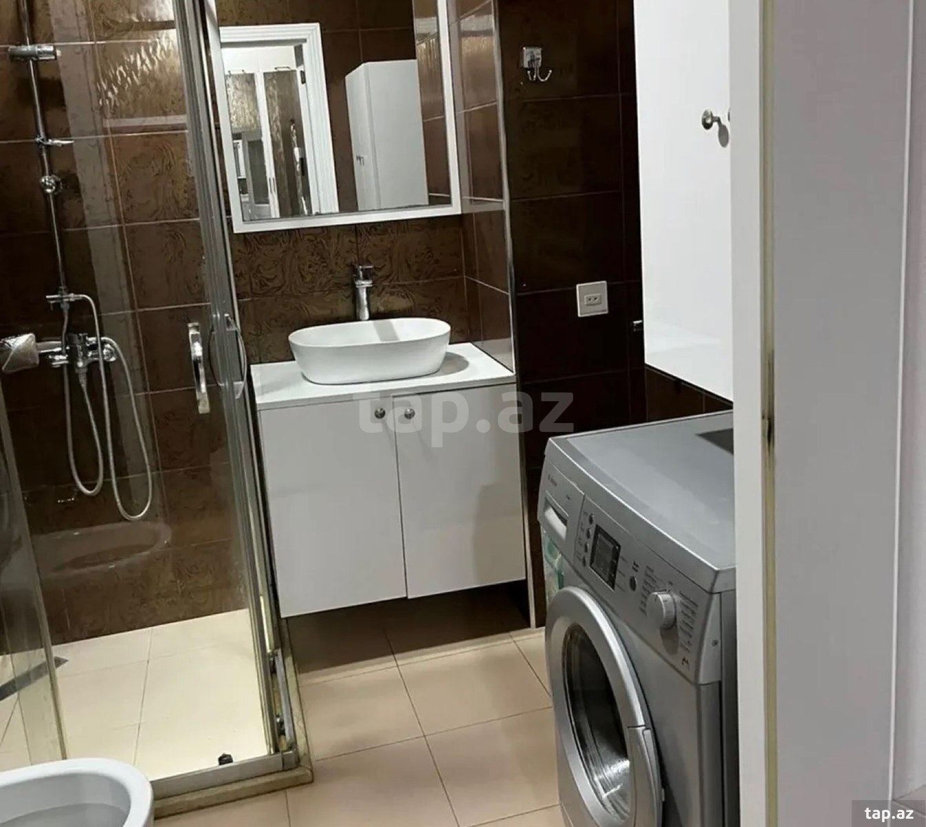 4-otaqlı yeni tikili kirayə verilir, Nəsimi m., 120 m² (11)