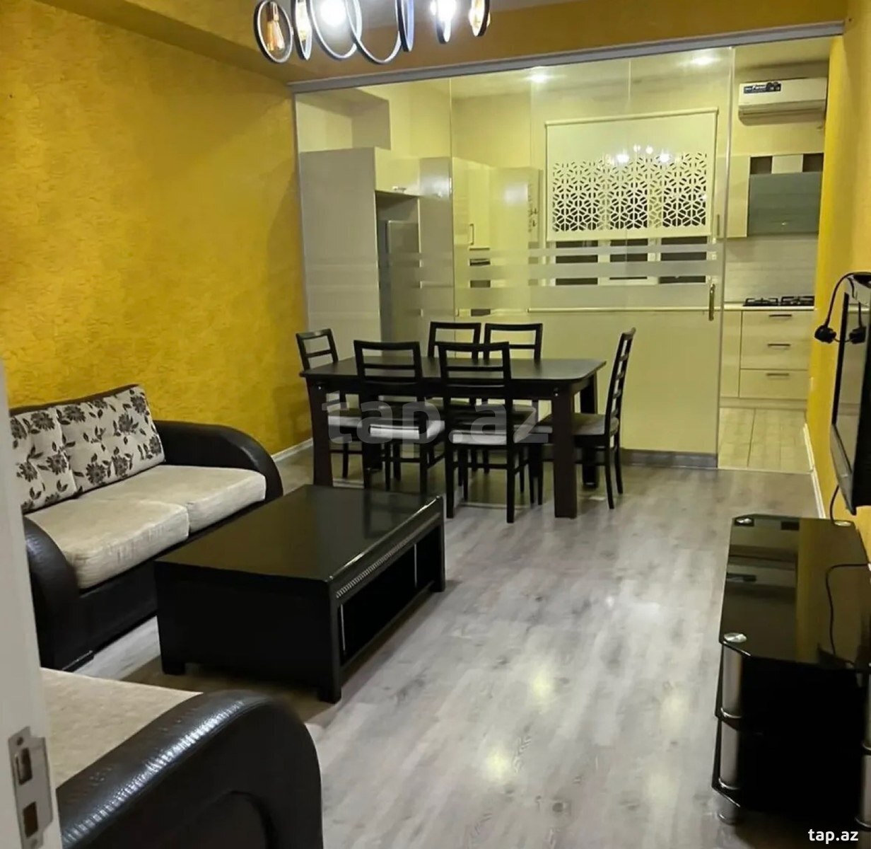 4-otaqlı yeni tikili kirayə verilir, Nəsimi m., 120 m²