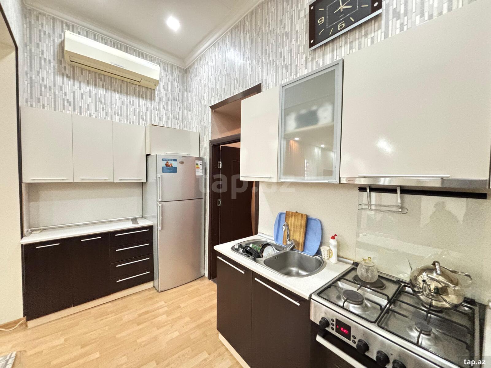 2-otaqlı mənzil kirayə verilir, Nizami küç., 60 m² (9)