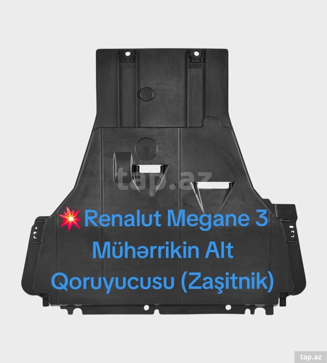 Renault Megane mühərrik alt qoruyucusu
