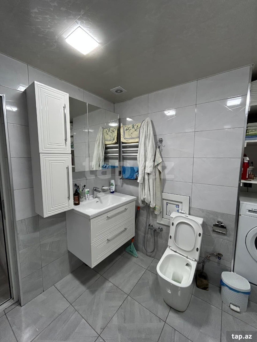 4-otaqlı yeni tikili, Həzi Aslanov m., 123 m² (24)