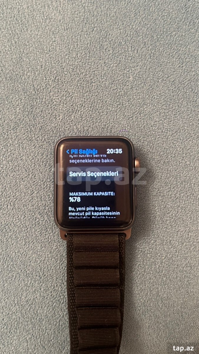 Apple Watch Series 3 Aluminum Space Gray 42mm (4)