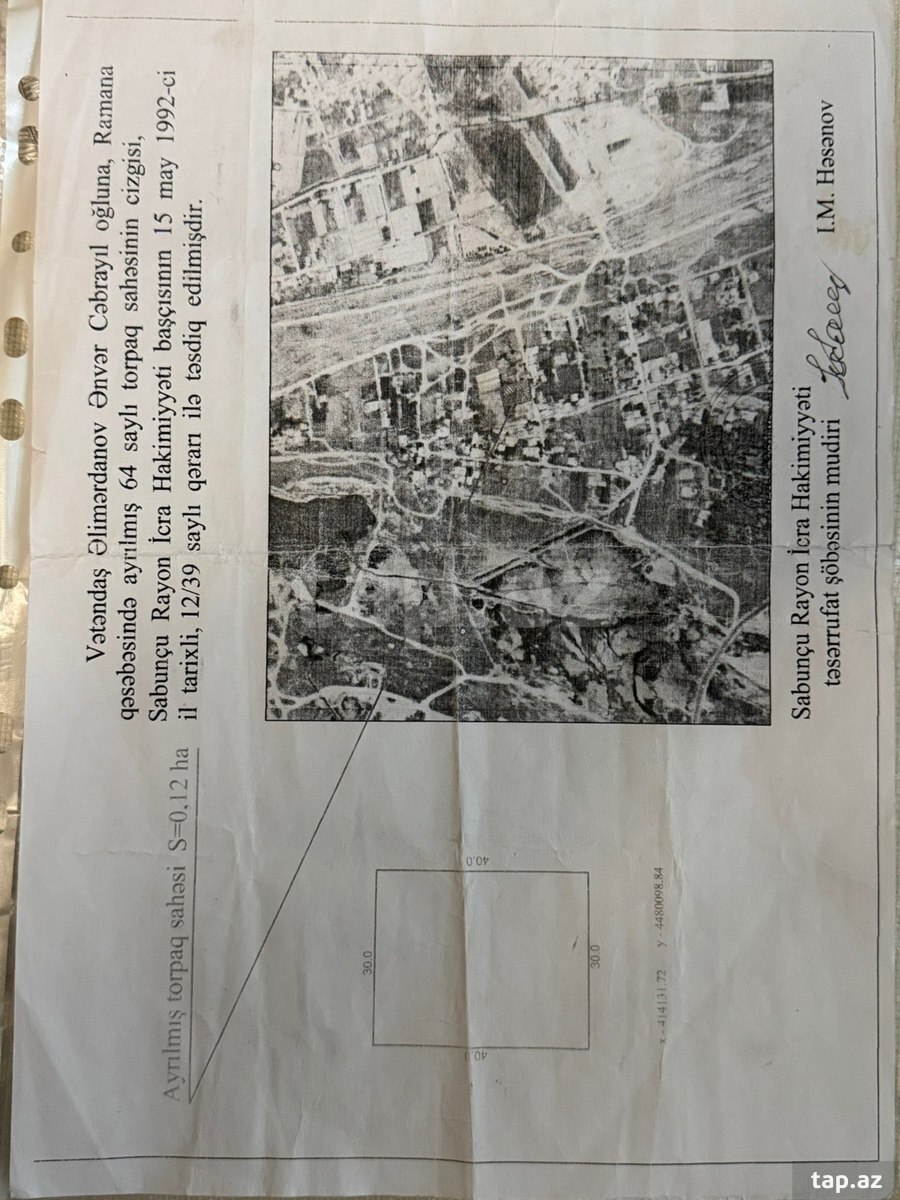 Bağ evi, Ramana qəs. (24)