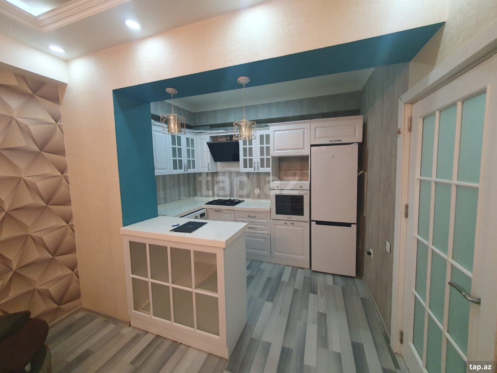 2-otaqlı yeni tikili kirayə verilir, Xırdalan ş., 60 m²