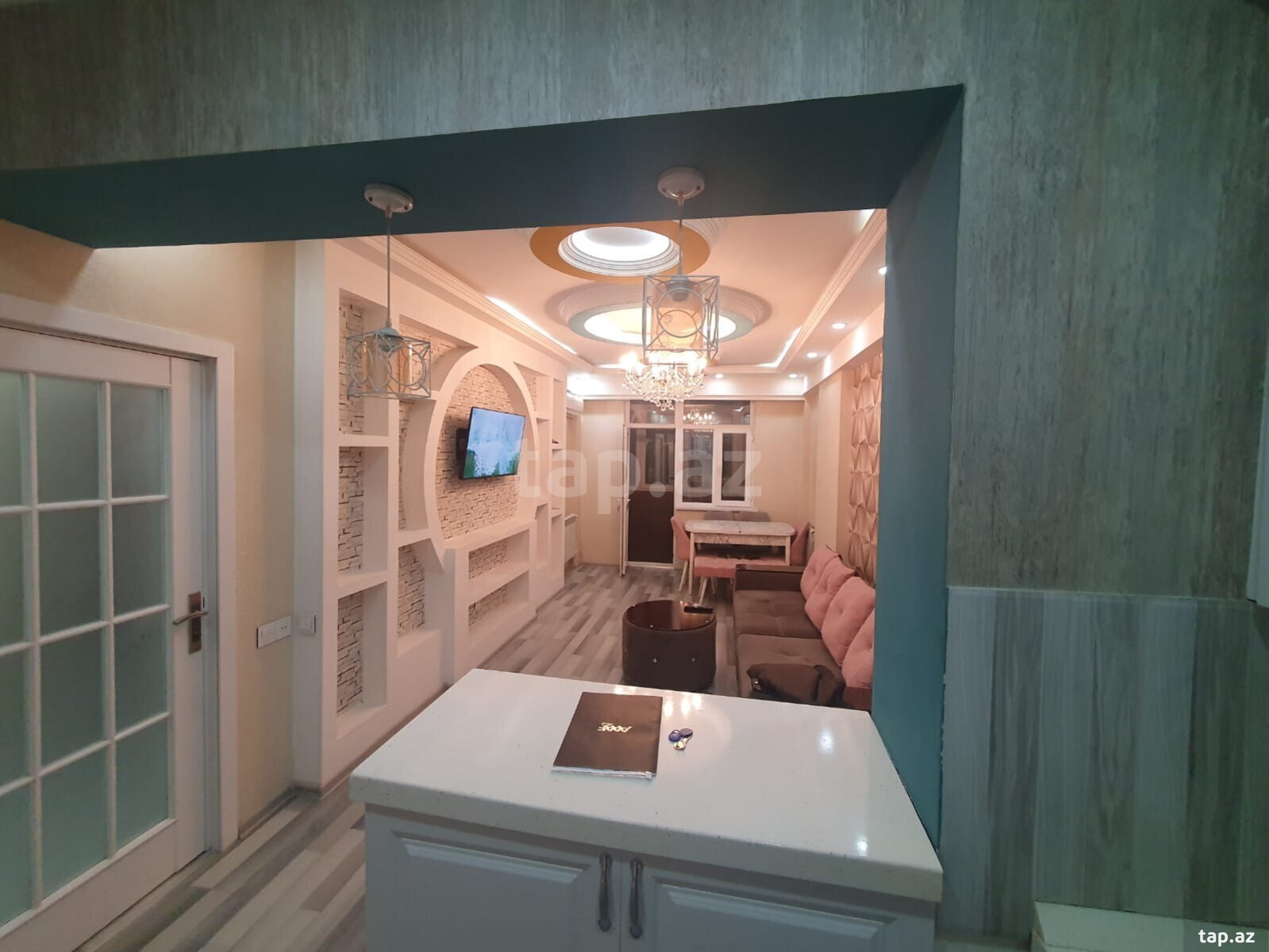 2-otaqlı yeni tikili kirayə verilir, Xırdalan ş., 60 m² (9)