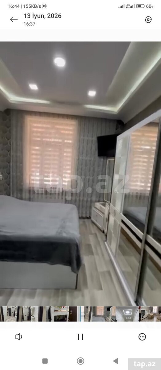 3-otaqlı mənzil kirayə verilir, Gənclik m., 100 m² (6)