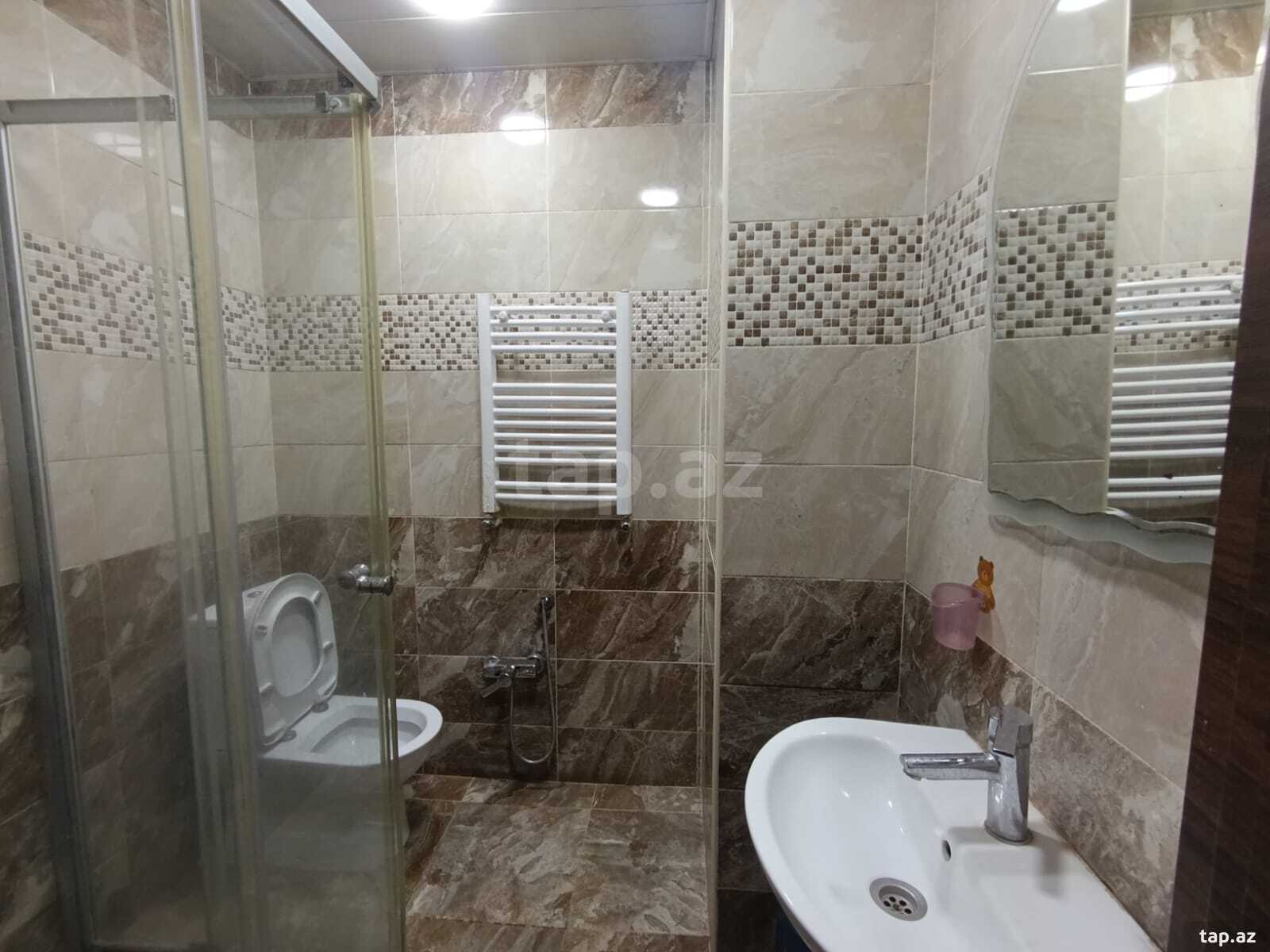 2-otaqlı yeni tikili kirayə verilir, Yeni Günəşli qəs., 45 m² (9)