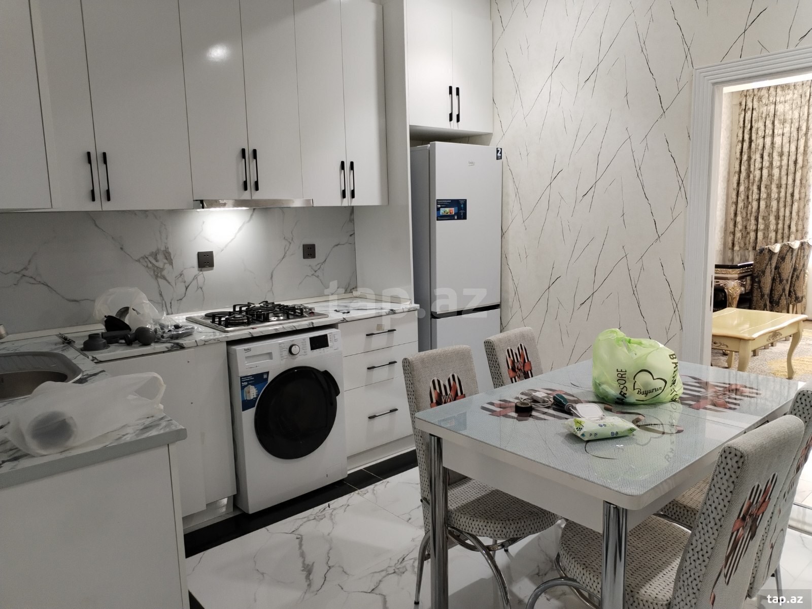 2-otaqlı yeni tikili kirayə verilir, Xırdalan ş., 75 m² (14)