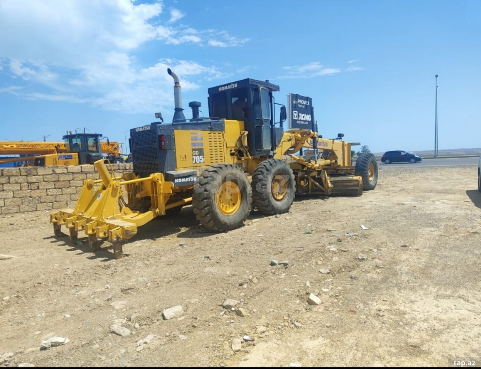 Komatsu GD 705A-4, 2008 il (4)