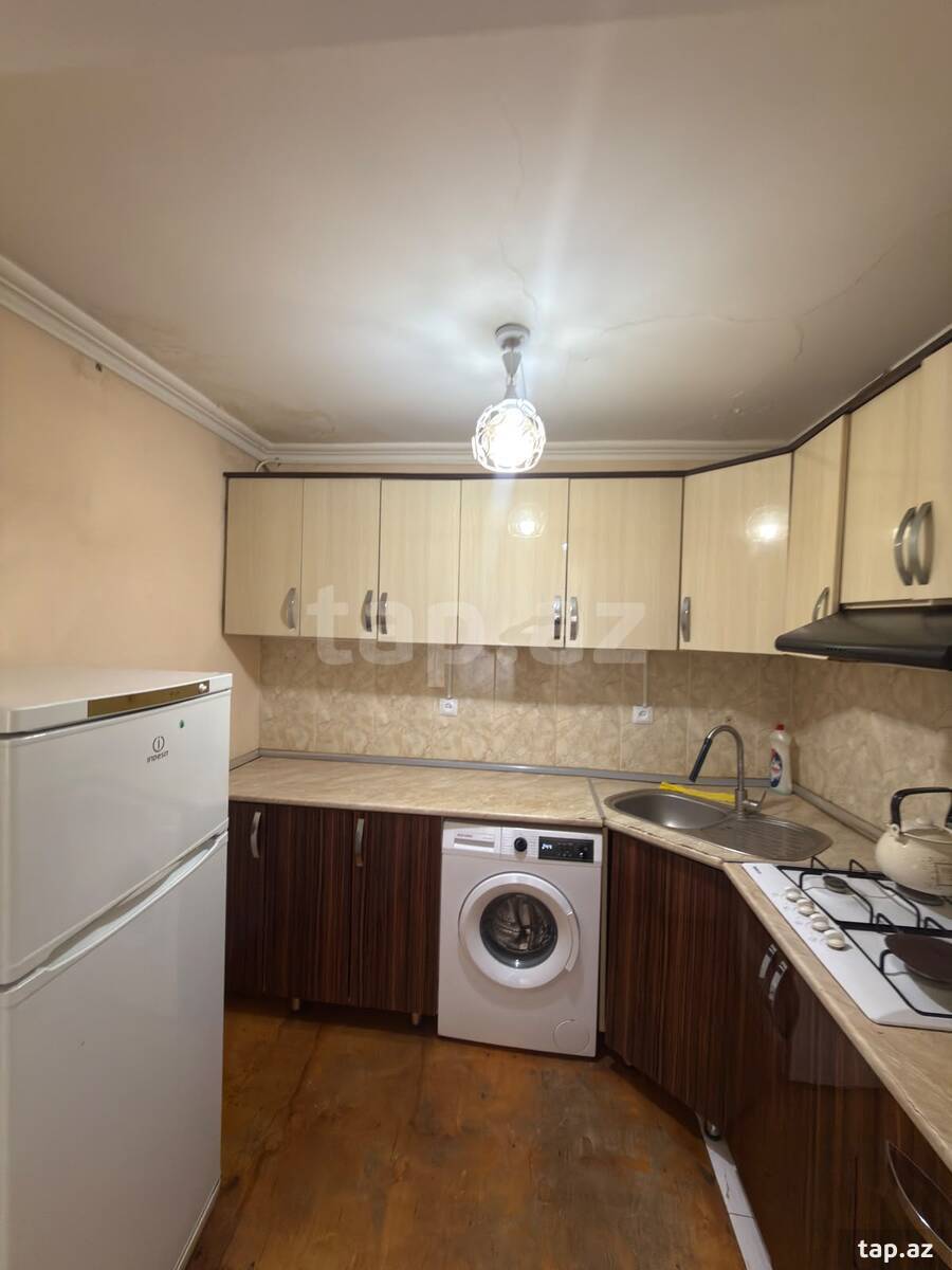 2-otaqlı mənzil kirayə verilir, Yasamal r., 60 m² (6)