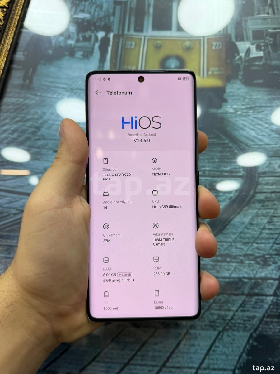 Tecno Spark 20 Pro+ Radiant Starstream 256GB/8GB (2)
