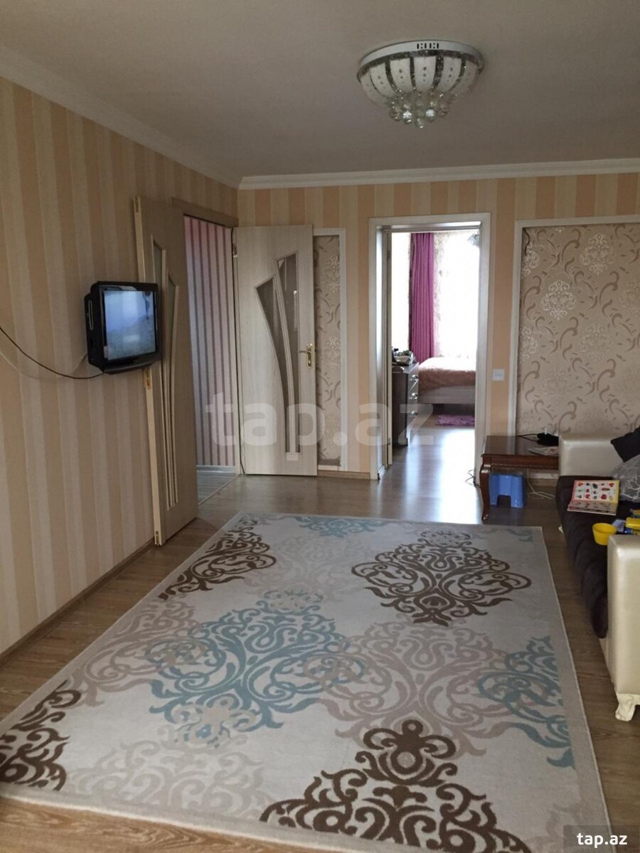 2-otaqlı mənzil kirayə verilir, Gənclik m., 75 m²