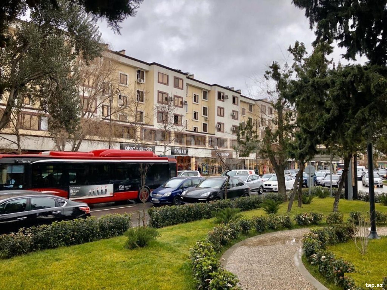 2-otaqlı mənzil kirayə verilir, Gənclik m., 75 m² (10)