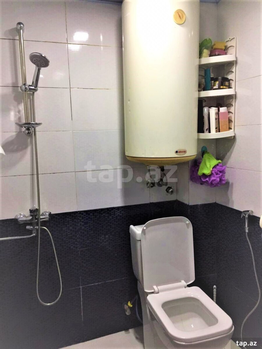 2-otaqlı mənzil kirayə verilir, Gənclik m., 75 m² (9)