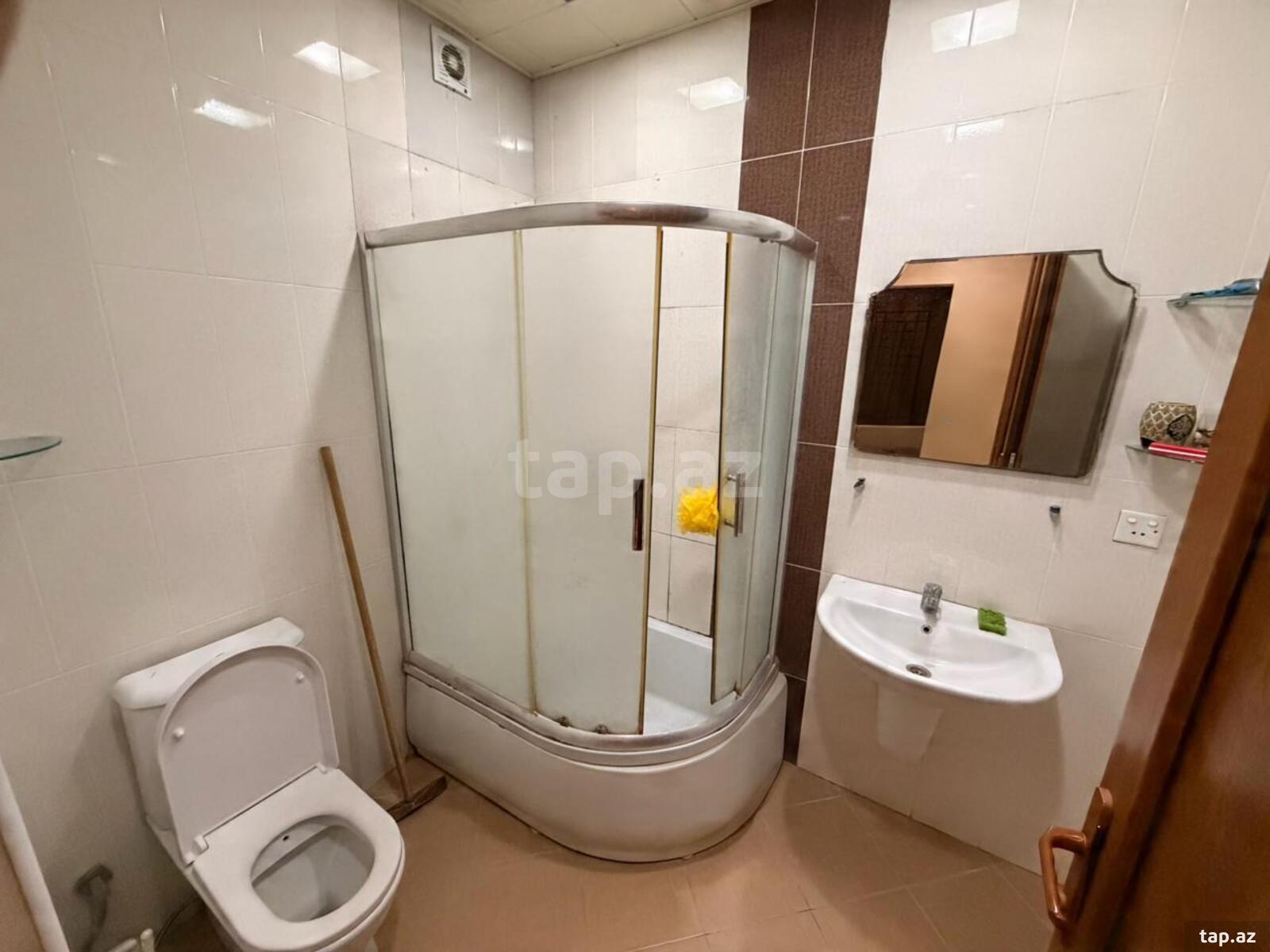 3-otaqlı yeni tikili kirayə verilir, Xətai m., 105 m²