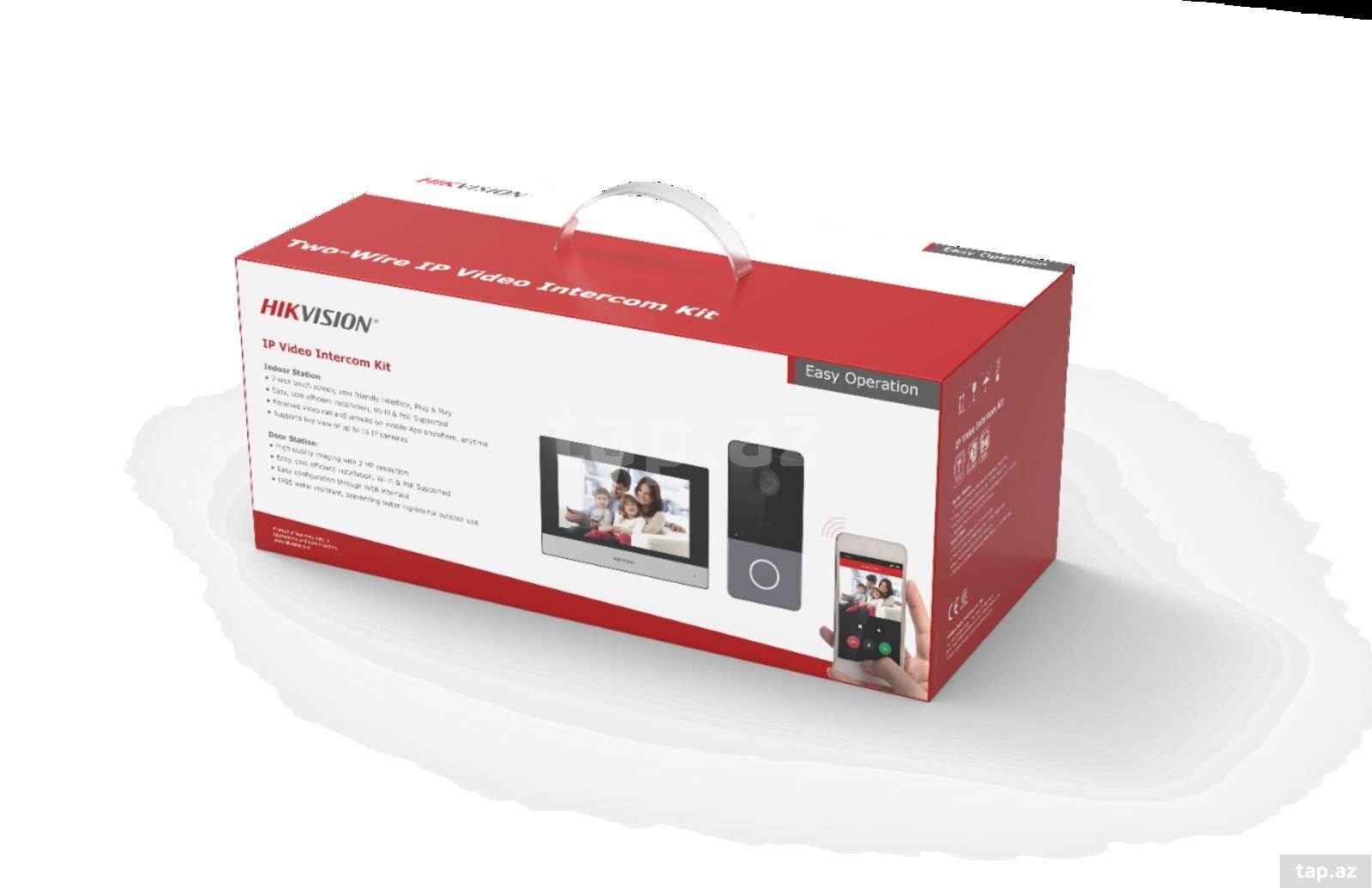 "Hikvision IP" domofon dəsti (DS-KIS603-P(C)) (3)