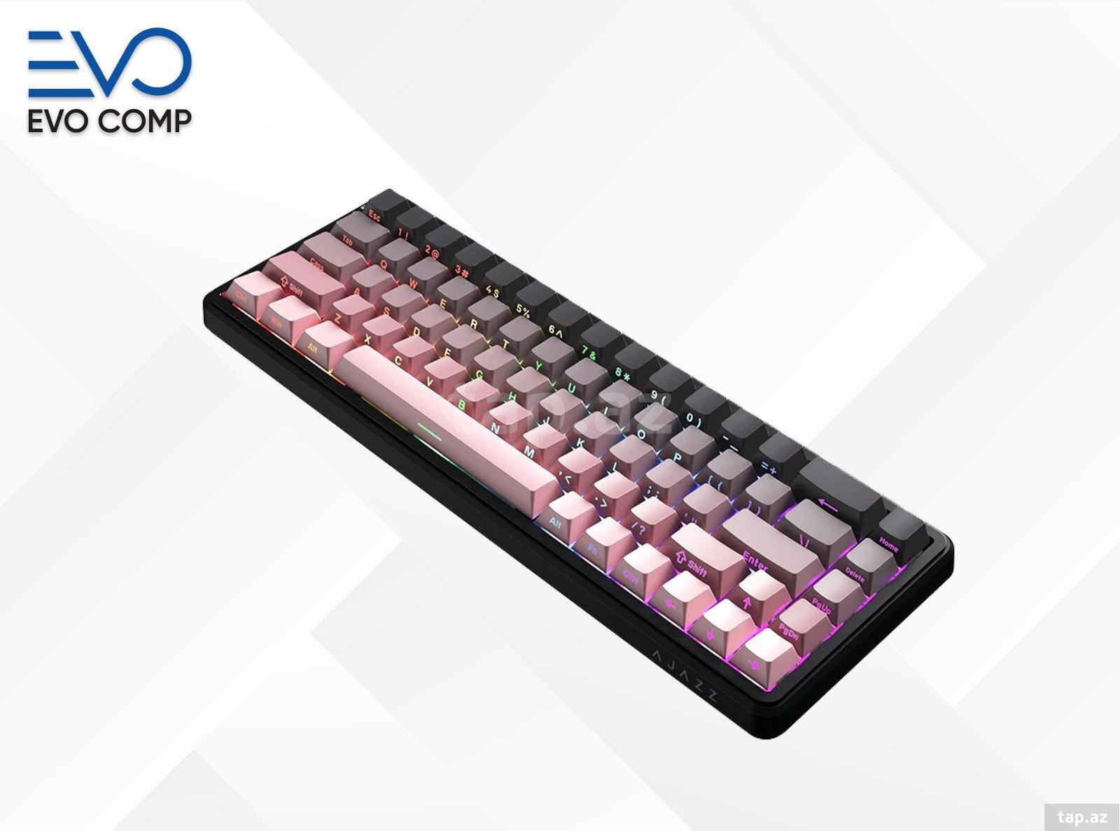 Klaviatura Ajazz AK680 MAX Gradient Pink