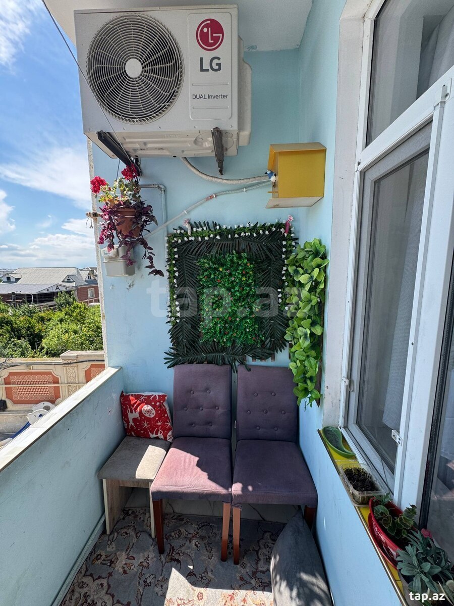 3-otaqlı yeni tikili, Əliağa Vahid küç., 60 m² (4)