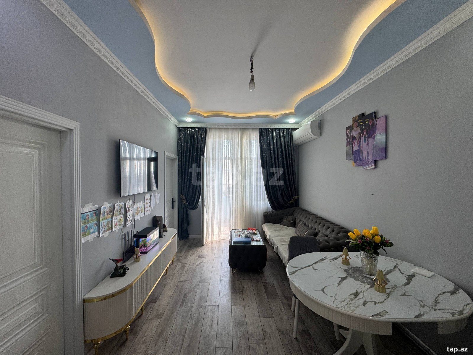 3-otaqlı yeni tikili, Əliağa Vahid küç., 60 m²
