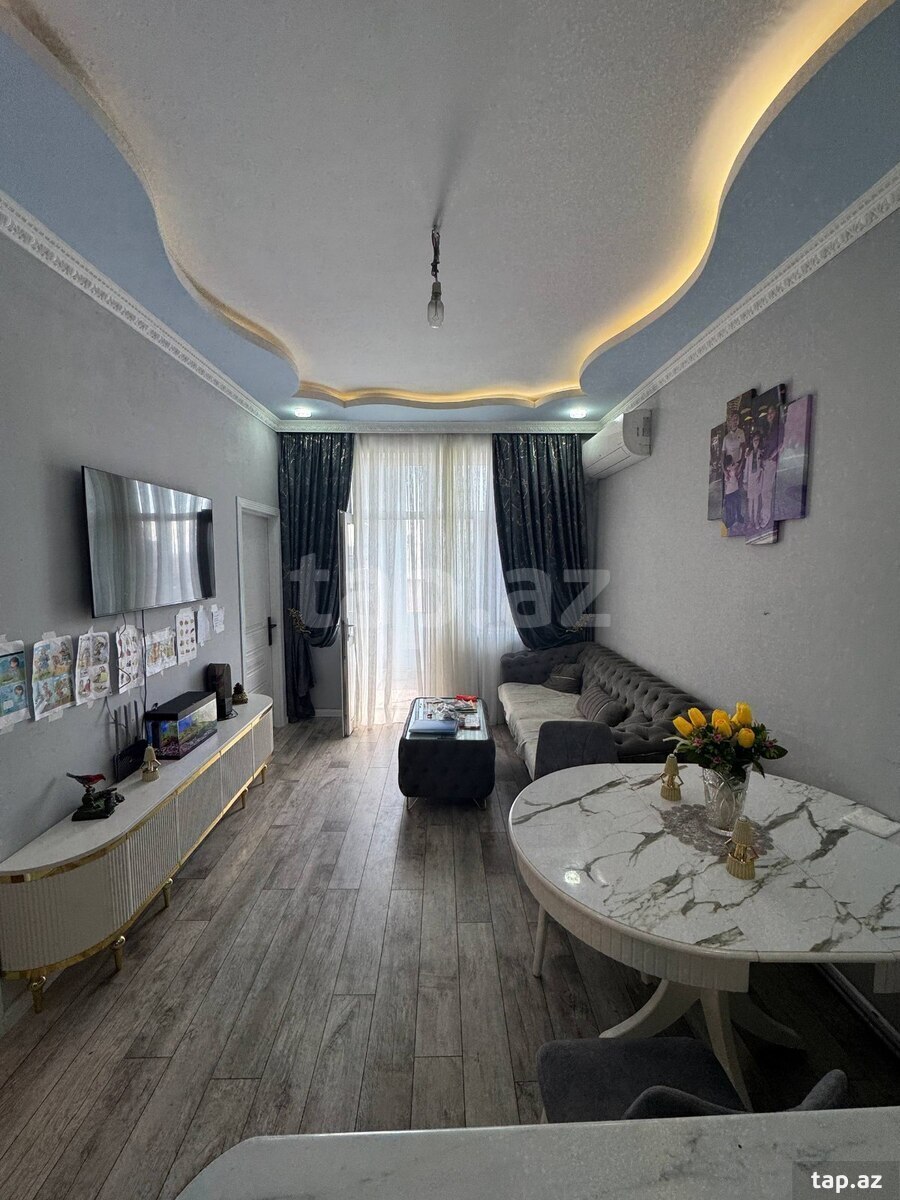 3-otaqlı yeni tikili, Əliağa Vahid küç., 60 m² (10)