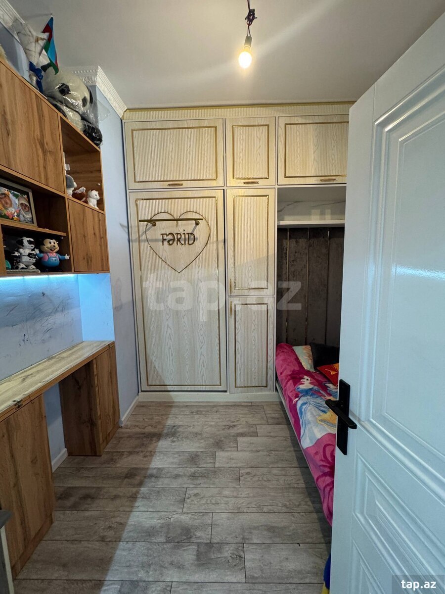 3-otaqlı yeni tikili, Əliağa Vahid küç., 60 m² (15)
