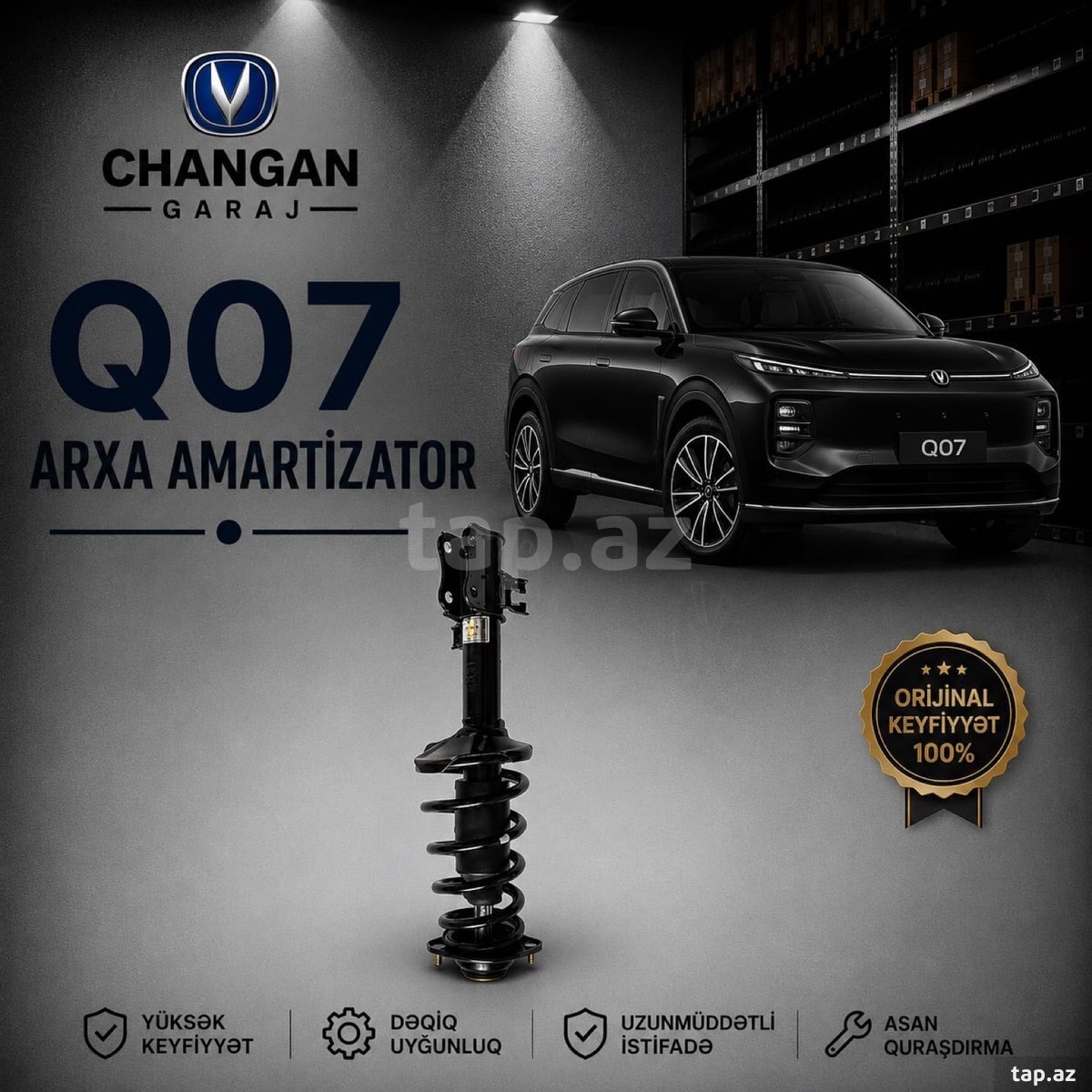 Changan Qiyuan Q07 ön sol amortizatoru